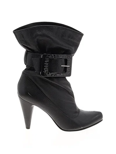 Pre-owned Unbranded Boots In Black