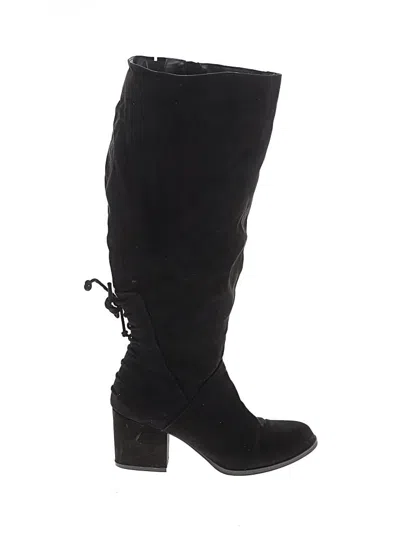 Pre-owned Unbranded Boots In Black