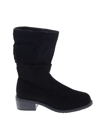 Pre-owned Unbranded Boots In Black