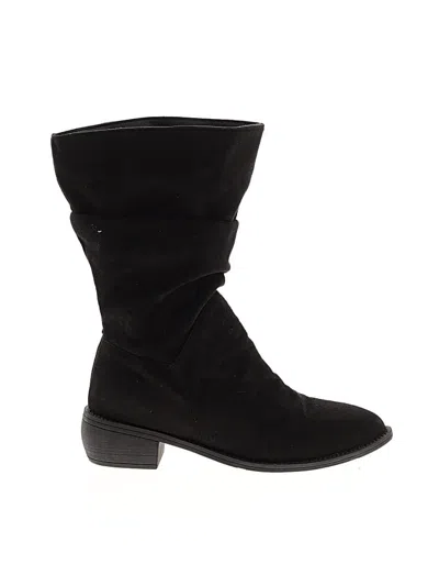 Pre-owned Unbranded Boots In Black