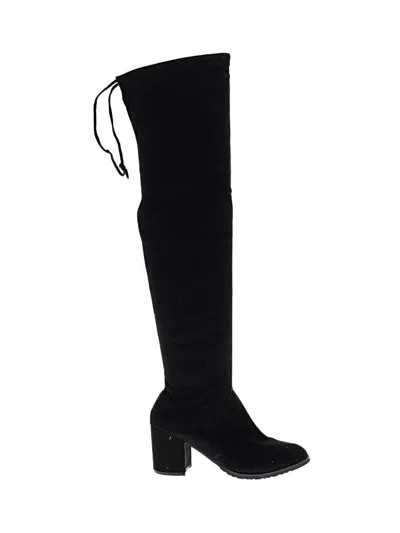 Pre-owned Unbranded Boots In Black