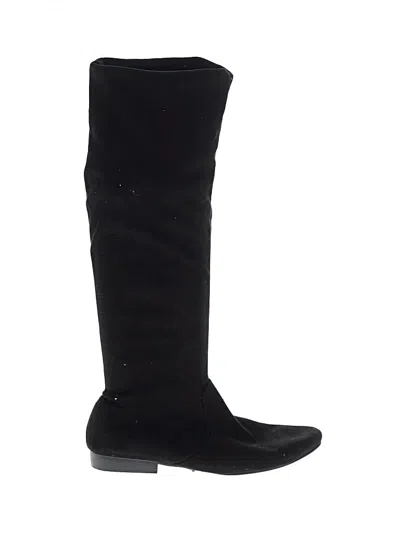Pre-owned Unbranded Boots In Black