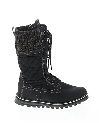 Pre-owned Unbranded Boots In Black