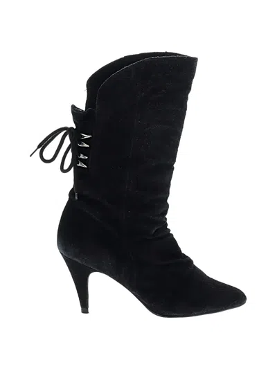 Pre-owned Unbranded Boots In Black