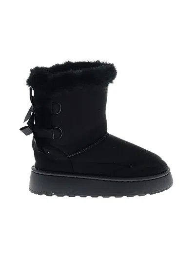Pre-owned Unbranded Boots In Black