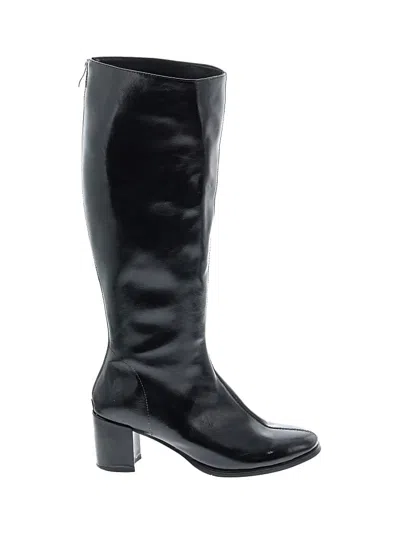 Pre-owned Unbranded Boots In Black