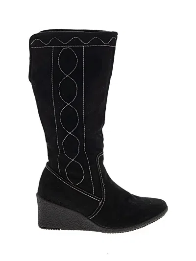 Pre-owned Unbranded Boots In Black