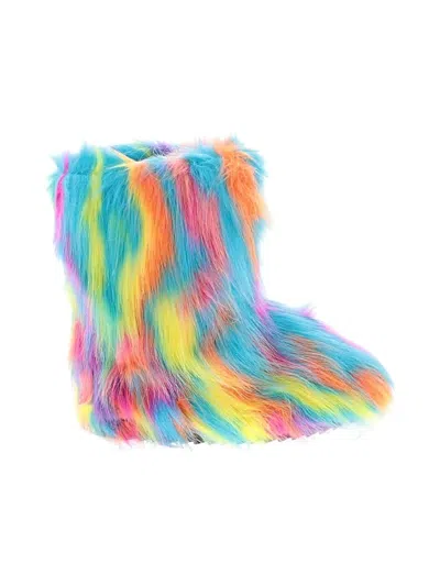 Pre-owned Unbranded Boots In Blue