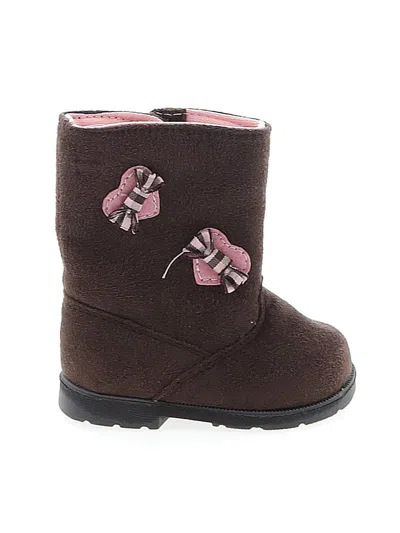 Pre-owned Unbranded Kids' Boots In Brown