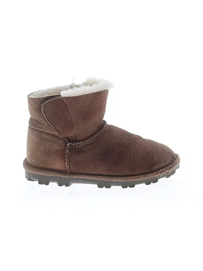 Pre-owned Unbranded Kids' Boots In Brown