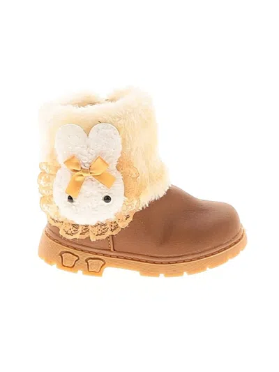 Pre-owned Unbranded Kids' Boots In Brown