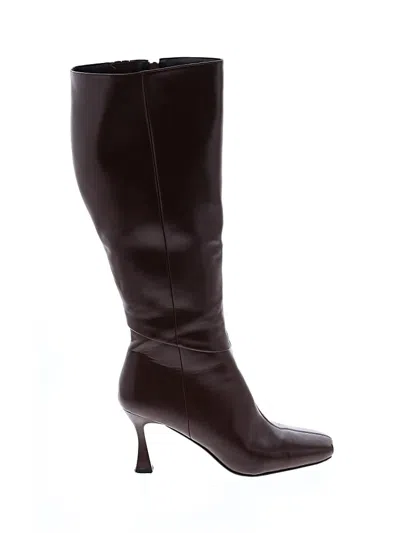 Pre-owned Unbranded Boots In Brown