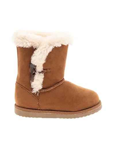 Pre-owned Unbranded Kids' Boots In Brown