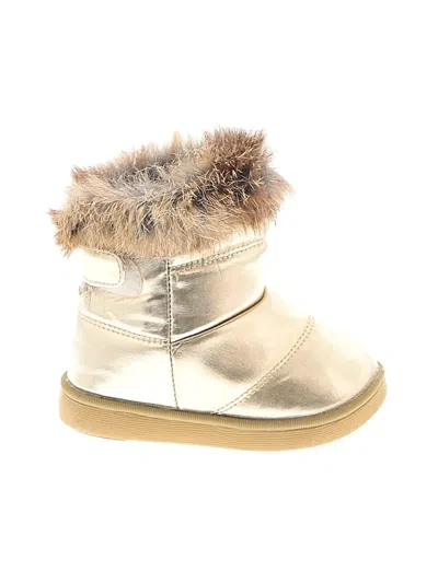 Pre-owned Unbranded Kids' Boots In Gold