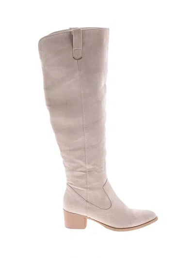 Pre-owned Unbranded Boots In Gray