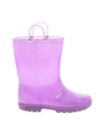 Pre-owned Unbranded Kids' Boots In Purple