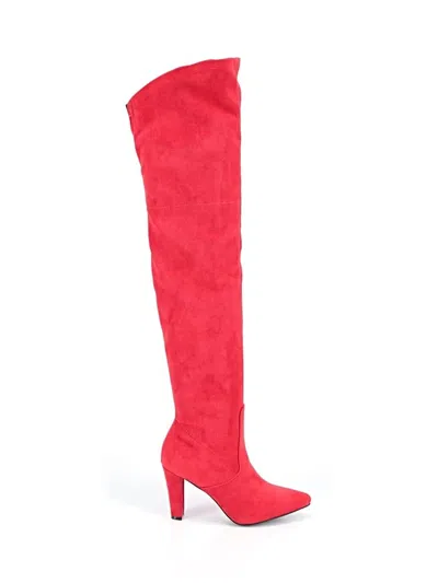 Pre-owned Unbranded Boots In Red
