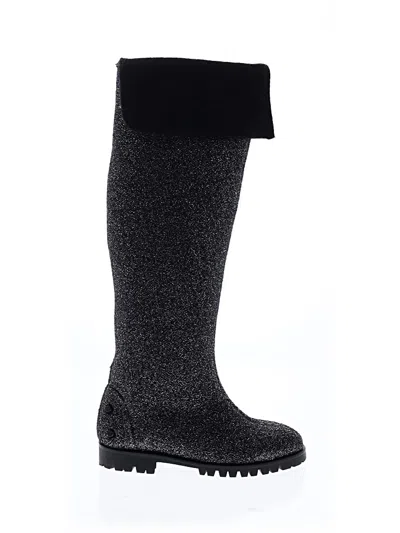 Pre-owned Unbranded Boots In Silver