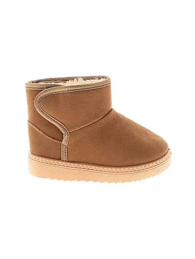 Pre-owned Unbranded Kids' Boots In Tan