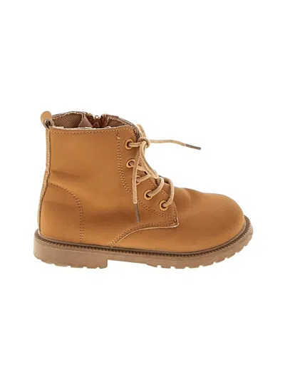 Pre-owned Unbranded Kids' Boots In Tan