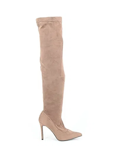 Pre-owned Unbranded Boots In Tan