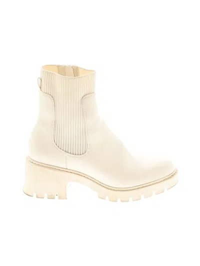 Pre-owned Unbranded Boots In White
