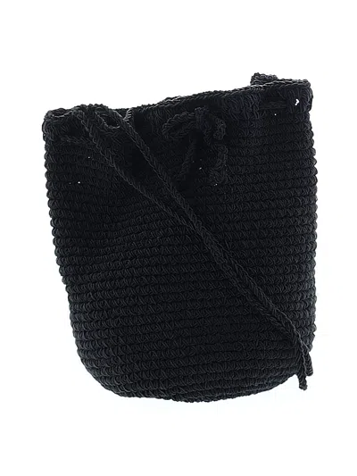 Pre-owned Unbranded Bucket Bag In Black