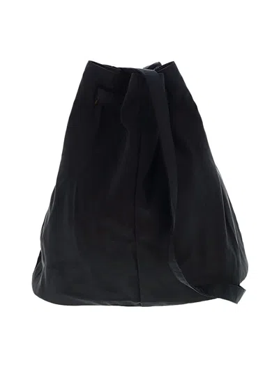 Pre-owned Unbranded Bucket Bag In Black