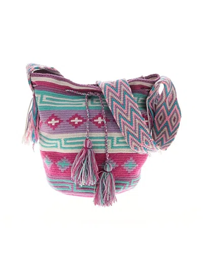 Pre-owned Unbranded Bucket Bag In Pink
