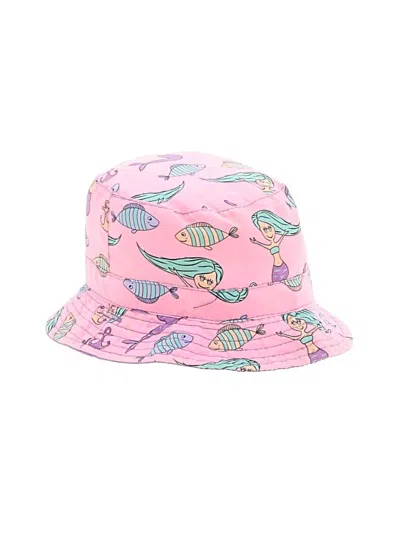 Pre-owned Unbranded Kids' Bucket Hat In Pink