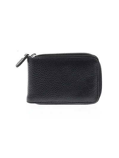 Pre-owned Unbranded Card Holder In Black
