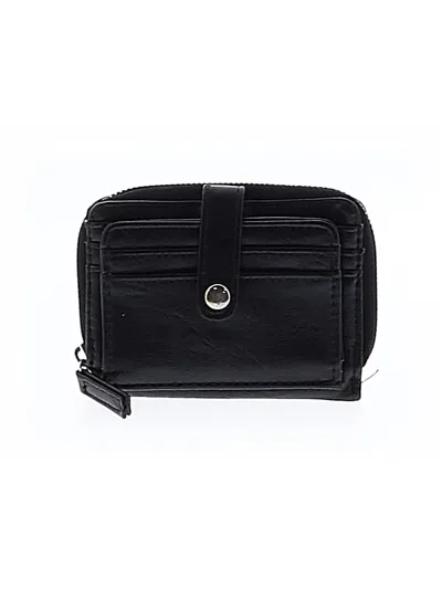 Pre-owned Unbranded Card Holder In Black