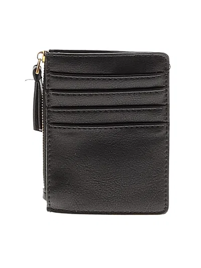 Pre-owned Unbranded Card Holder In Black