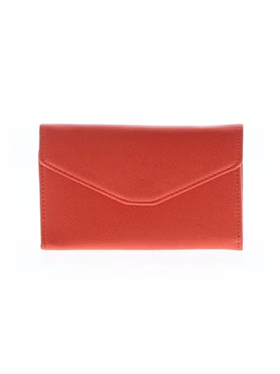 Pre-owned Unbranded Card Holder In Orange