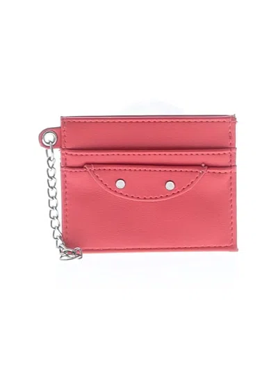 Pre-owned Unbranded Card Holder In Pink