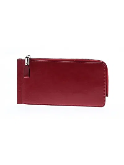 Pre-owned Unbranded Card Holder In Red