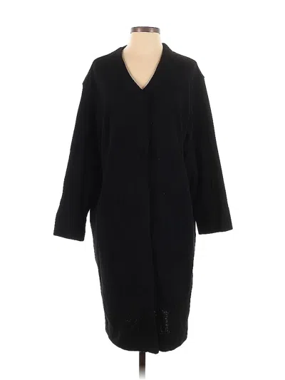 Pre-owned Unbranded Cardigan Sweater In Black