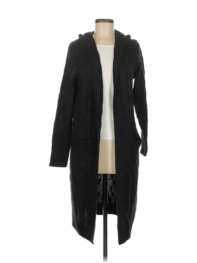Pre-owned Unbranded Cardigan Sweater In Black