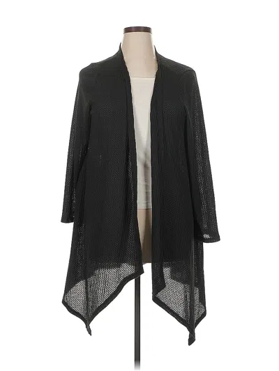 Pre-owned Unbranded Cardigan Sweater In Black