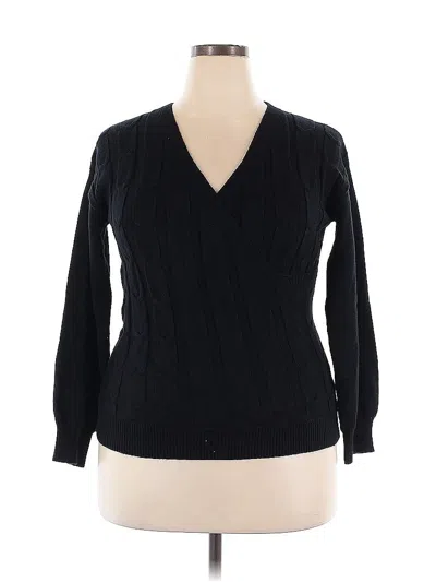 Pre-owned Unbranded Cardigan Sweater In Black