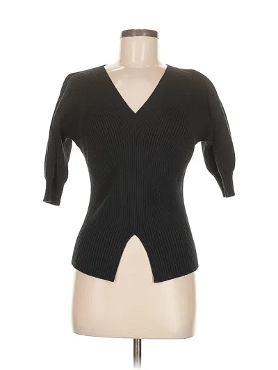 Pre-owned Unbranded Cardigan Sweater In Black