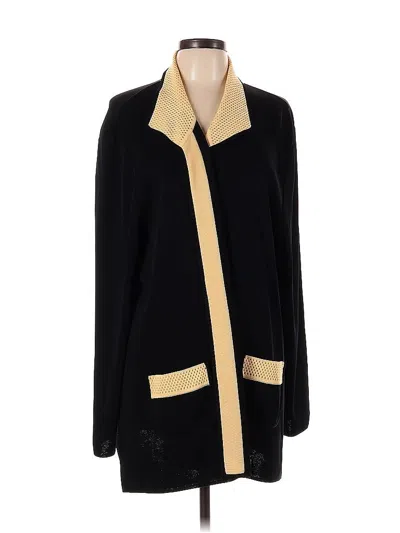 Pre-owned Unbranded Cardigan Sweater In Black