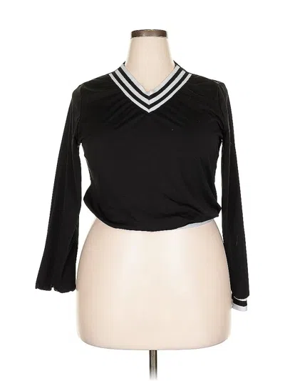 Pre-owned Unbranded Cardigan Sweater In Black