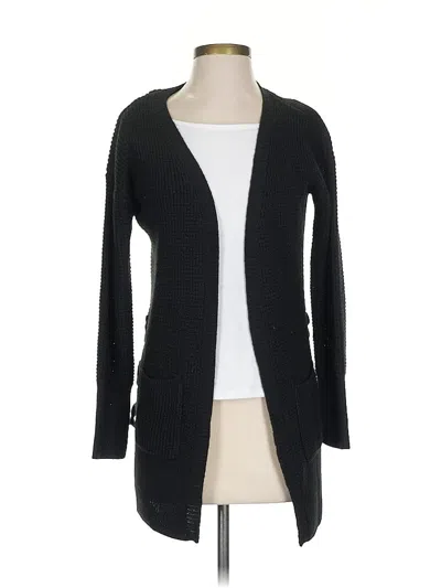 Pre-owned Unbranded Cardigan Sweater In Black
