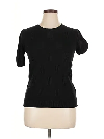 Pre-owned Unbranded Cardigan Sweater In Black