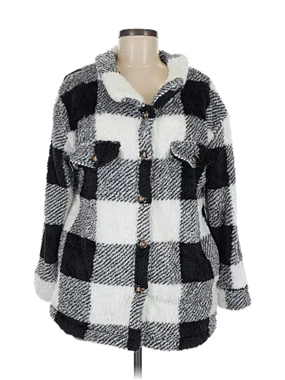 Pre-owned Unbranded Cardigan Sweater In Black