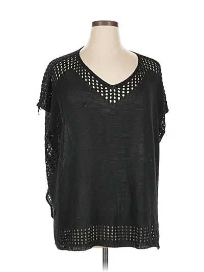 Pre-owned Unbranded Cardigan Sweater In Black