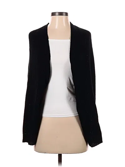 Pre-owned Unbranded Cardigan Sweater In Black