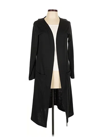 Pre-owned Unbranded Cardigan Sweater In Black