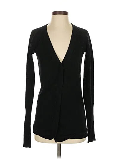Pre-owned Unbranded Cardigan Sweater In Black